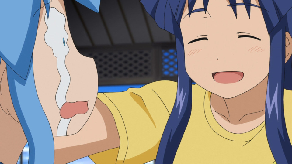 侵略！？イカ娘 第4話 ｢Englishじゃなイカ! ｣｢止めなイカ! ｣｢流れなイカ! ｣